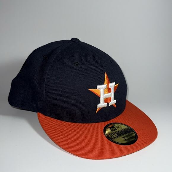 New Era Houston Astros fitted hat size 7 5/8. NWT - Picture 7 of 7
